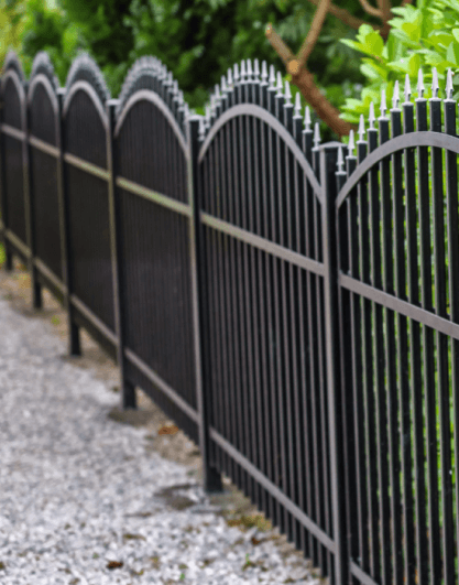 aluminum fence